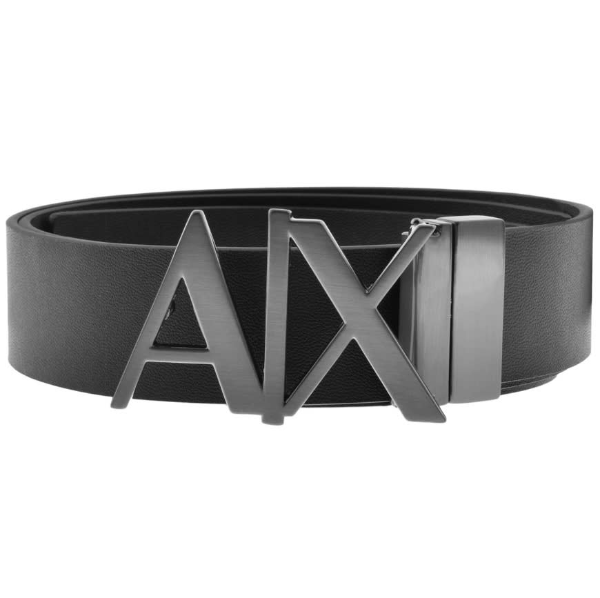 Alternative Image for ProductArmani Exchange Reversible Belt Black1